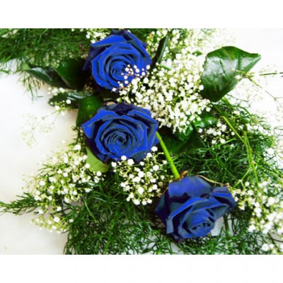 Bouquet de fleurs Blue Me Away
